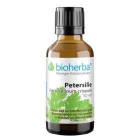 Petersilie, Petroselinum crispum, Tropfen, Tinktur 50 ml online kaufen, besten Preis, Bioherba Reichenbach GmbH