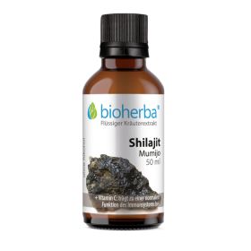 Shilajit Mumijo Tropfen, Tinktur 50 ml online kaufen, besten Preis, Bioherba Reichenbach GmbH