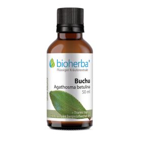 Buchu, Agathosma betulina, Tropfen, Tinktur 50 ml online kaufen, besten Preis, Bioherba Reichenbach GmbH 