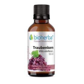 Traubenkern, Vitis vinifera L., Tropfen, Tinktur 50 ml online kaufen, besten Preis, Bioherba Reichenbach GmbH