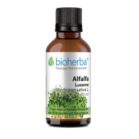 
Alfalfa Luzerne, Medicago sativa L., Tropfen, Tinktur 50 ml online kaufen, besten Preis, Bioherba Reichenbach GmbH