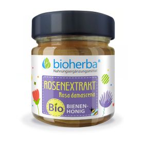 ROSENEXTRAKT ROSA DAMASCENA BIO-BIENENHONIG 280 g online kaufen, besten Preis, Bioherba Reichenbach GmbH