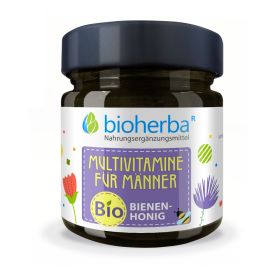 MULTIVITAMINE FÜR MÄNNER BIO-BIENENHONIG 280 g online kaufen, besten Preis, Bioherba Reichenbach GmbH