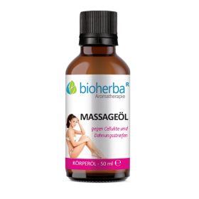 Massageöl gegen Cellulite und Dehnungsstreifen 50 ml online kaufen, besten Preis, Bioherba Reichenbach GmbH