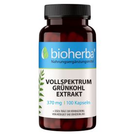 Vollspektrum Grünkohl Extrakt 370 mg 100 Kapseln online kaufen, besten Preis, Bioherba Reichenbach GmbH