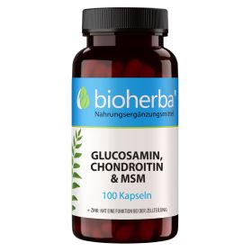 Glucosamin, Chondroitin & MSM 100 Kapseln online kaufen, besten Preis, Bioherba Reichenbach GmbH