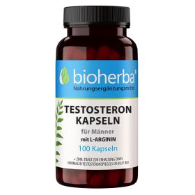 TESTOSTERON KAPSELN MIT L-ARGININ online kaufen, besten Preis, Bioherba Reichenbach GmbH