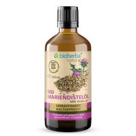 Mariendistelöl 100 ml Bioherba Naturprodukte online kaufen, besten Preis, Bioherba Reichenbach GmbH