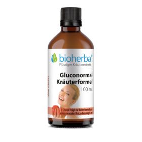 Gluconormal Kräuterformel Tropfen, Tinktur 100 ml online kaufen, besten Preis, Bioherba Reichenbach GmbH