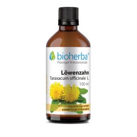 Löwenzahn, Taraxacum officinale  L., Tropfen, Tinktur 100 ml online kaufen, besten Preis, Bioherba Reichenbach GmbH