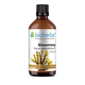 Blasentang, Fucus vesiculosus L., Tropfen, Tinktur 100 ml online kaufen, besten Preis, Bioherba Reichenbach GmbH 