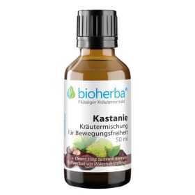 Kastanie Kräutermischung für Bewegungsfreiheit Tropfen Tinktur 50 ml online kaufen, besten Preis, Bioherba Reichenbach GmbH