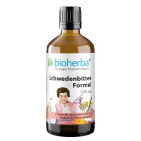 Schwedenbitter Formel Tropfen Tinktur 100 ml online kaufen, besten Preis, Bioherba Reichenbach GmbH