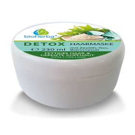 Detox Haarmaske mit Zeolith, Ton, Brennessel 230 ml online kaufen, besten Preis, Bioherba Reichenbach GmbH