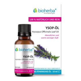 Ysop-Öl Reines ätherisches Öl 10 ml online kaufen, besten Preis, Bioherba Reichenbach GmbH