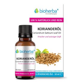 Korianderöl Reines ätherisches Öl 10 ml online kaufen, besten Preis von Bioherba Reichenbach GmbH