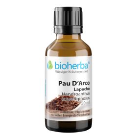 Pau D'Arco Lapacho Tropfen, Tinktur 50 ml online kaufen, besten Preis, Bioherba Reichenbach GmbH