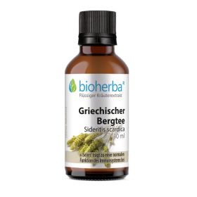 Griechischer Bergtee, Sideritis scardica, Tropfen, Tinktur 50 ml online kaufen, besten Preis, Bioherba Reichenbach GmbH