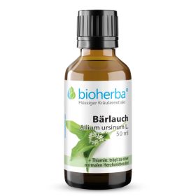 Bärlauch Allium ursinum L. Tropfen Tinktur 50 ml online kaufen, besten Preis, Bioherba Reichenbach GmbH