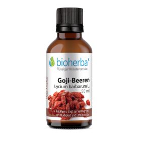 Goji-Beeren, Lycium barbarum L., Tropfen, Tinktur 50 ml online kaufen, besten Preis, Bioherba Reichenbach GmbH