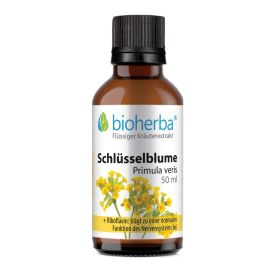 Schlüsselblume, Primula veris L., Tropfen, Tinktur 50 ml online kaufen, besten Preis, Bioherba Reichenbach GmbH 