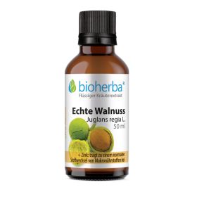 Echte Walnuss, Juglans regia L., Tropfen, Tinktur 50 ml online kaufen, besten Preis, Bioherba Reichenbach GmbH