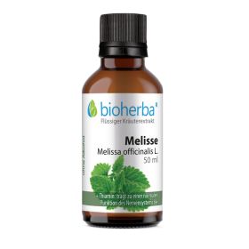 Melisse, Melissa officinalis L., Tropfen, Tinktur 50 ml online kaufen, besten Preis, Bioherba Reichenbach GmbH