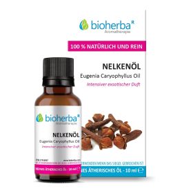 Nelkenöl Eugenia Caryophyllus Oil Reines ätherisches Öl 10ml online kaufen, besten Preis, Bioherba Reichenbach GmbH