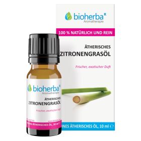 Zitronengrasöl Reines ätherisches Öl 10 ml online kaufen, besten Preis, Bioherba Reichenbach GmbH