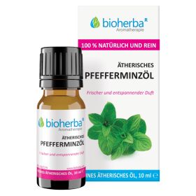 Pfefferminzöl Mentha Piperita Oil Reines ätherisches Öl 10 ml online kaufen, besten Preis, Bioherba Reichenbach GmbH
