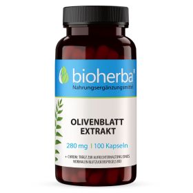 Olivenblatt Extrakt 280 mg 100 Kapseln online kaufen, besten Preis, Bioherba Reichenbach GmbH