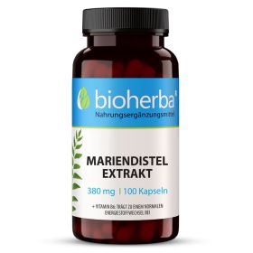 Mariendistel 380 mg 100 Kapseln online kaufen, besten Preis, Bioherba Reichenbach GmbH