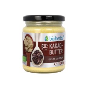 Bio Kakaobutter 100 % Bio, kaltgepresst 250 g online kaufen, besten Preis, Bioherba Reichenbach GmbH