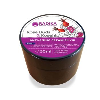 Night Anti-Age Cream With Rose Buds