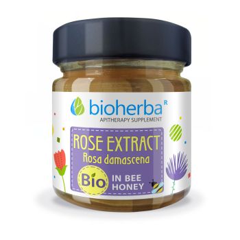 ROSE EXTRACT IN BEE HONEY, 280 g