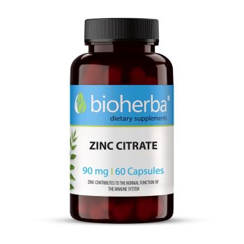 ZINC citrate 90 mg 60 capsules