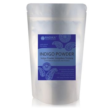 indigo powder, hair powder, radic
