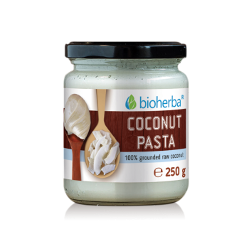 coconut paste 100% ground raw coconut, 250gr