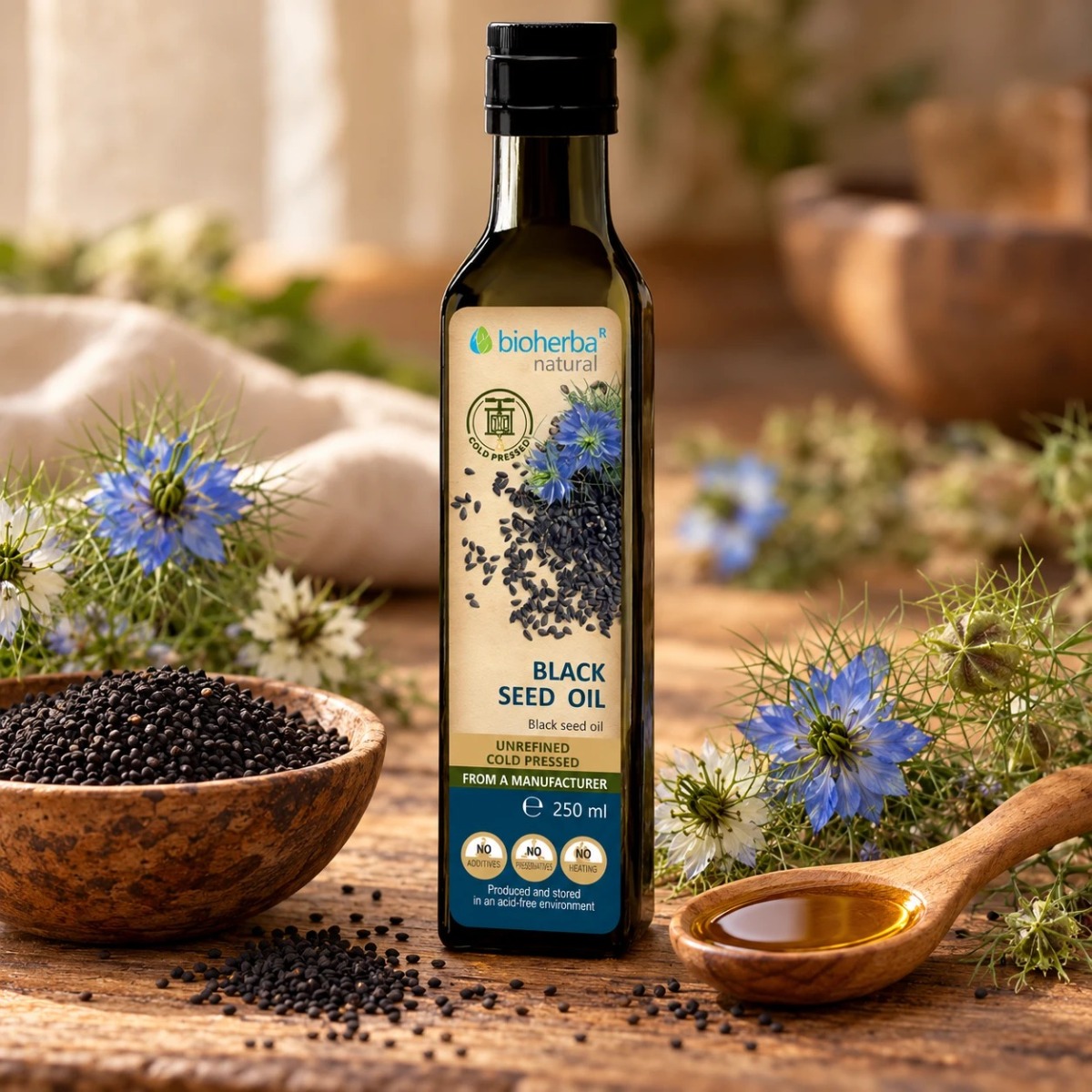 Ulei de chimen negru 250 ml Ulei de chimen negru 250 ml