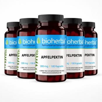 Elma pektini 300 mg, 100 kaps&uuml;l, 5 adet