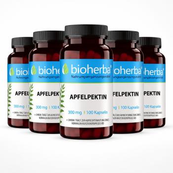 Elma pektini 300 mg, 100 kaps&uuml;l, 5 adet