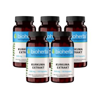 Zerdeçal Özü 350 mg – 100 kapsül, 5 adet