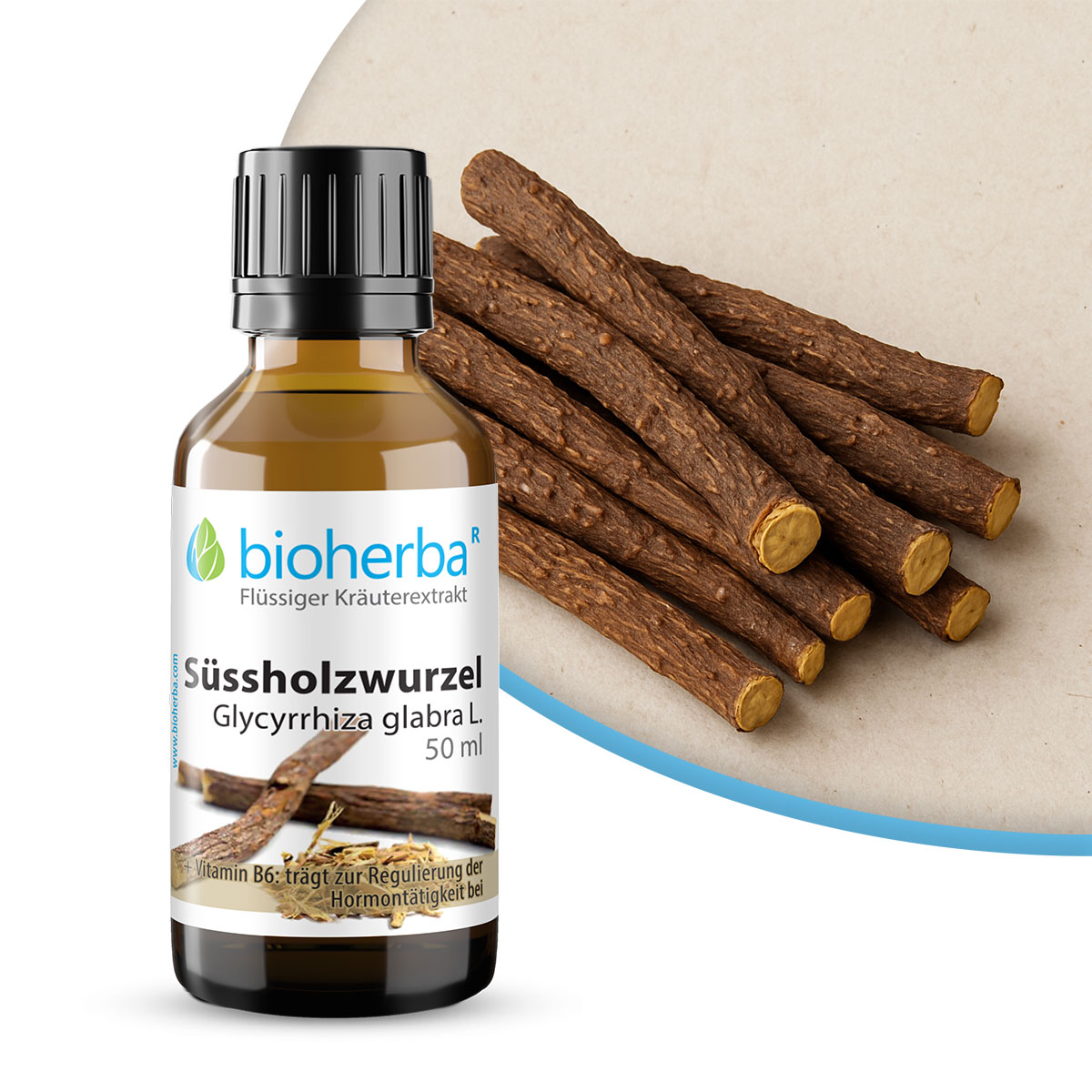 Süssholzwurzel Glycyrrhiza glabra L. Tropfen Tinktur 50ml